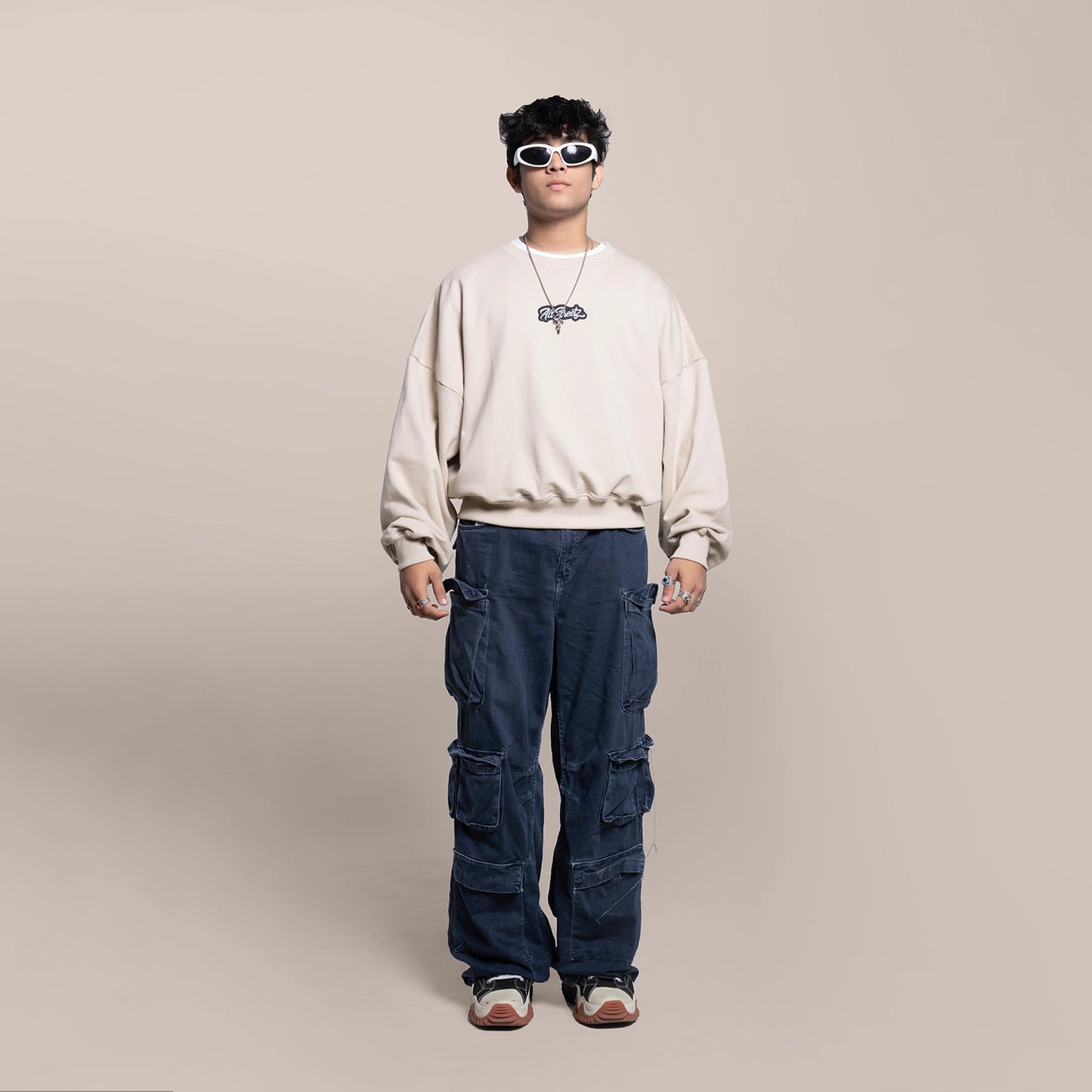 Sandstone Oversized Sweatshirt