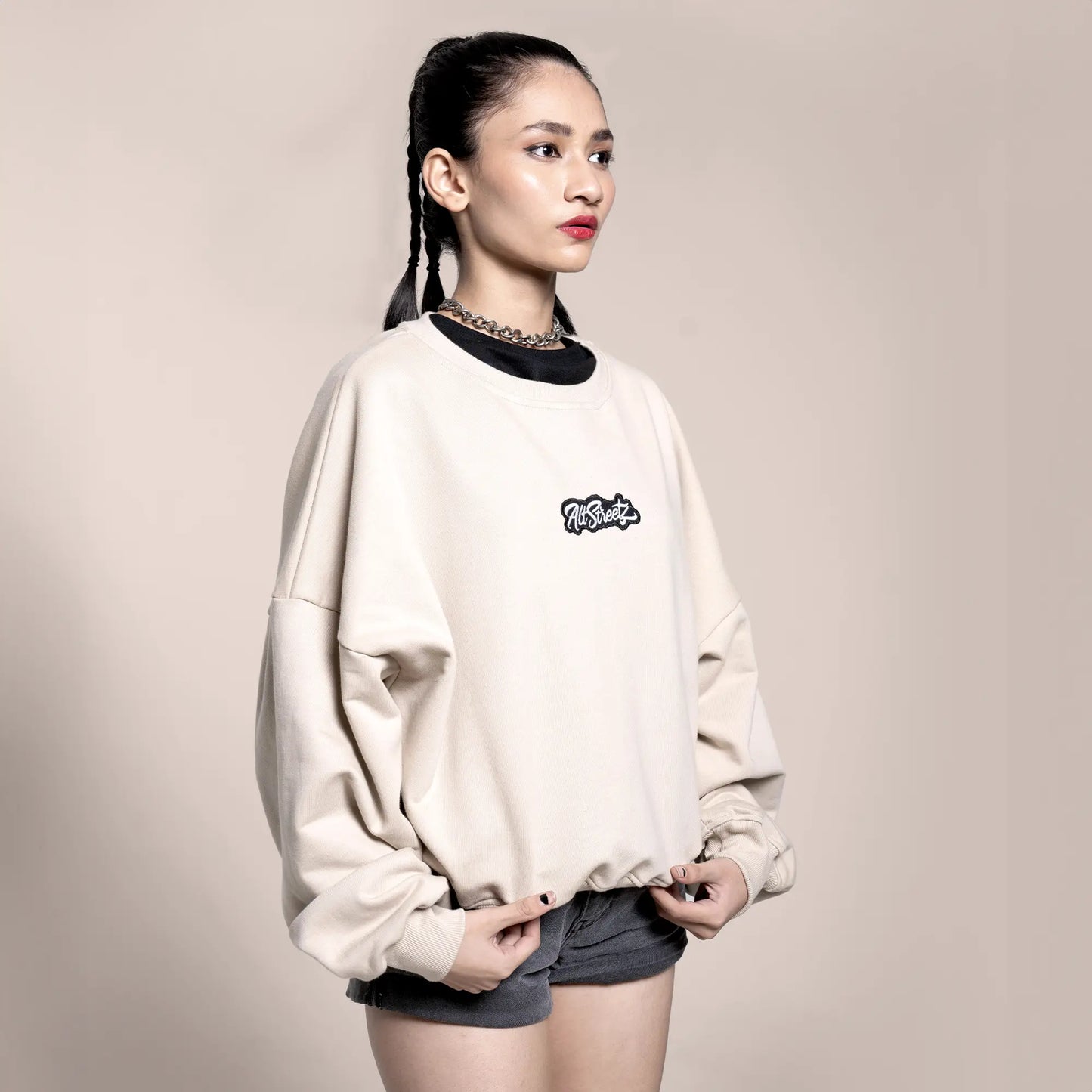 Sandstone Oversized Sweatshirt