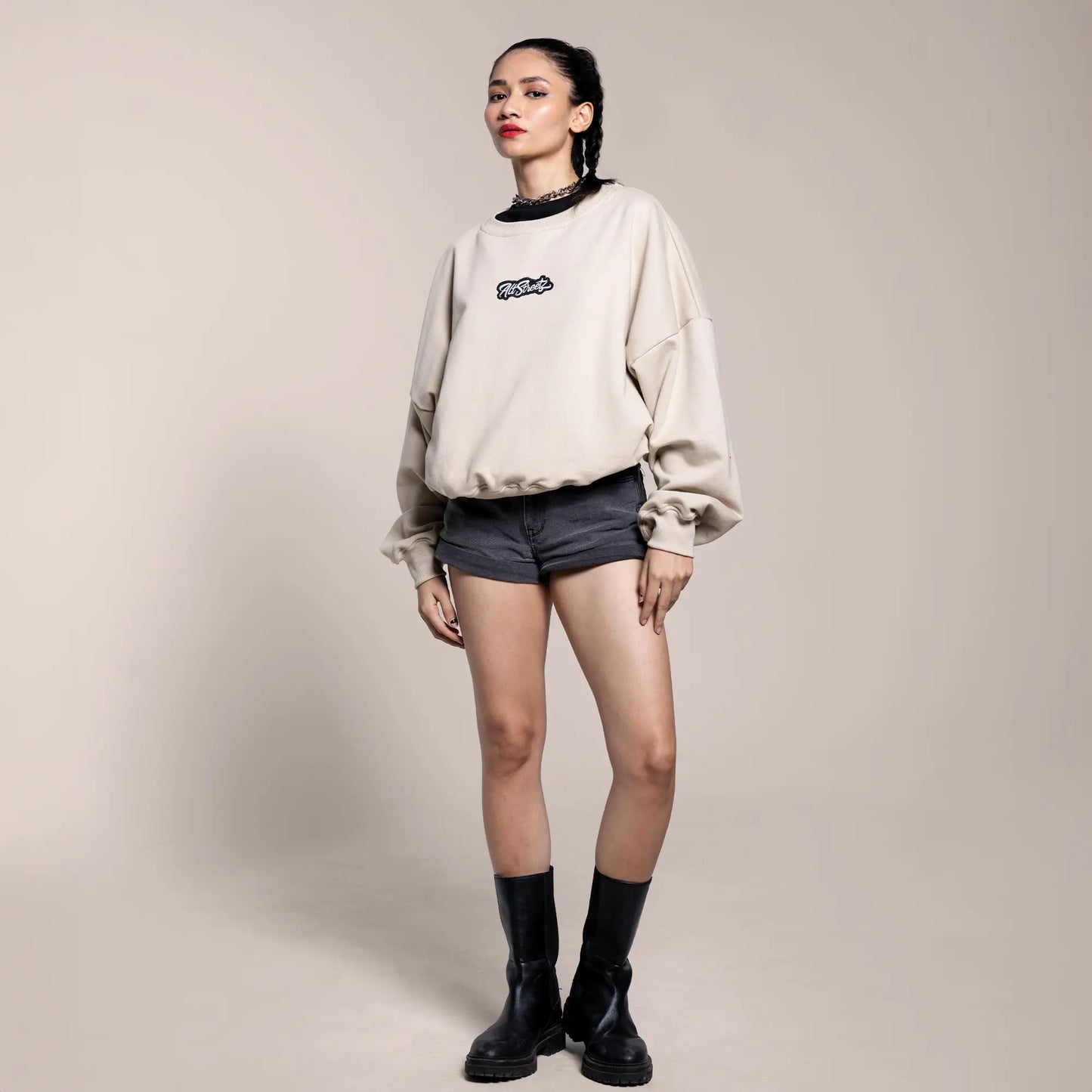 Sandstone Oversized Sweatshirt